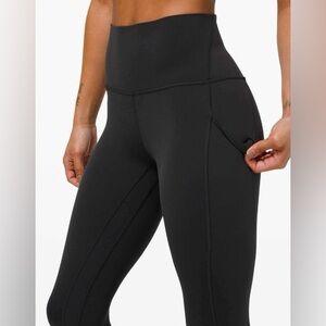 Lululemon Black Women's High-Waisted Leggings